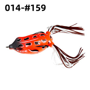 AOCLU appâts de pêche artificiels en plastique naturel doux saut grenouille leurre flottant Topwater <span class=keywords><strong>nageur</strong></span> 4.5cm 5.5cm 6.5cm - Product Image 4