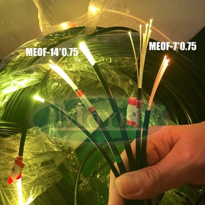Fibra Ottica Plastica Multistrato per Illuminazione Piscina, 14 Fili da 0,75mm, Fibra Flessibile Multicore a Luce Terminale per Soffitti Tesi - Product Image 5