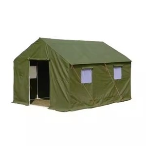 Carpa de Camping Impermeable de Lona de Algodón Oxford, Portátil, para las Cuatro Estaciones, con un Dormitorio y una Sala de Estar, para la Guerra - Product Image 5