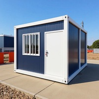 Maisons préfabriquées modulaires de conception industrielle, construction temporaire mobile, logement post-catastrophe, ferme, sous-sol