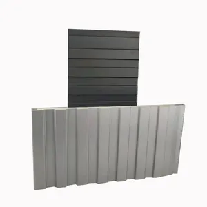 Advanced Exterior 16mm Pu Foam Aluminum Sandwich Panels Metal Siding Prefab House