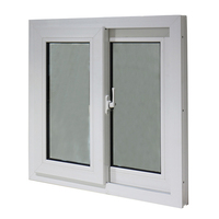 Precios Competitivos en Ventanas de PVC, Entrega Rápida, Diseño Moderno Deslizante, Malla para Uso en Exteriores