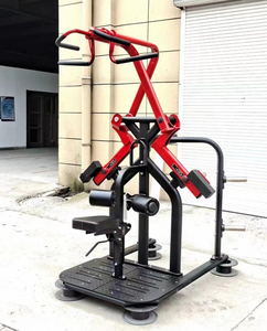 Đề nghị thiết bị tập thể dục với tấm tải phía sau kéo xuống sức mạnh đào tạo rộng kéo xuống phía sau máy tập thể dục trọng lượng miễn phí - Product Image 2