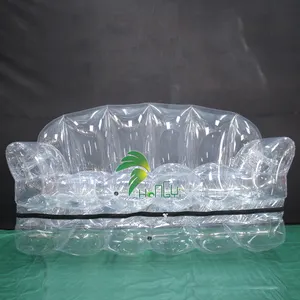 मजेदार हवा सोफे के लिए जिपर बंधन के साथ hongyi कस्टम inflatable सोफे सूट