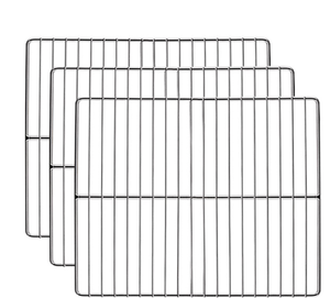 Reusable 304 Food-Grade Stainless Steel BBQ Net for Outdoor Kitchen Barbecue Grill Mesh Wire - Product Image 1