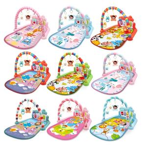Ksf oem מותאם אישית הצעה מיוחדת משחק שמיכה התינוק פעילות חדר כושר מחצלת פסנתר עם צעצועי רעשן בעלי חיים - Product Image 1