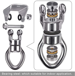 Nhiệm Vụ Nặng Nề 360 Xoay Đu Xoay Móc 1200LB Công Suất Đối Với Gỗ Bê Tông Sân Chơi Yoga Võng Ghế - Product Image 2