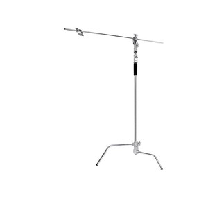 Magic Leg Light Stand 40 Inch Stainless Steel Heavy Duty <b>Film</b> Television Flag Stand Fill Light Top Bracket - Product Image 1