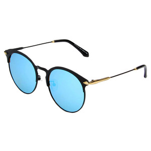 VILLARROBLEDO Lunettes de soleil polarisées pour femmes, style monture ronde en corne - Product Image 3