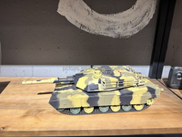 İndirimli Fiyatlar Sıcak Fırsat Heng Long 3816 Uzaktan Kumandalı Oyuncak Tank 1:24 Ölçekli ABD M1A2 Abrams Kızılötesi RC Tanklar Erkek Çocuklar İçin