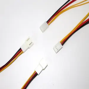 Cable de alimentación para ventilador de CPU de ordenador, 3 pines, 2,54mm, macho y hembra, Conector de Cable JST SM