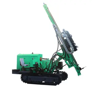 Hfpv-1A excavator mounted photovoltaic drilling rig machine Solar Pile Driver For Solar Power System