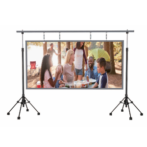Écran LED enroulable de 1,9 mm pour toile de fond de scène, location événementielle, avec design en maille légère et système de suspension rapide - Product Image 4