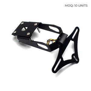 Eliminador de Guardabarros de Acero al Carbono para Kawasaki <span class=keywords><strong>Z650</strong></span> NINJA 650 2017-2024, Soporte de Matrícula con Luz LED, Piezas de Competición - Product Image 1