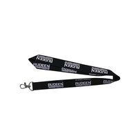 Promotion de la meilleure qualité lanières en polyester lanières de cou imprimées par sublimation avec logo