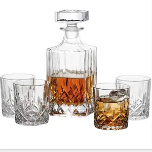 VUÔNG <span class=keywords><strong>Whisky</strong></span> Glass Decanter Chai - Product Image 1