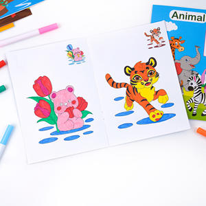 หนังสือระบายสีและวาดรูป unisex ของเล่นกระดาษราคาถูกสำหรับเด็กอายุ2-4ปี5-7ปี - Product Image 3