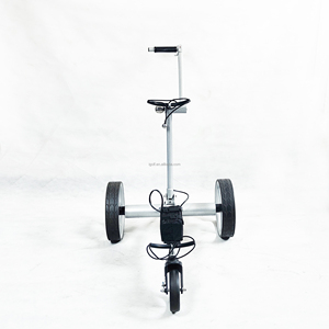 Dreiradriger Elektrischer Golftrolley, <strong>Schnell</strong> Aufklappbar, Golf Push Cart Mit Individuellem Logo - Product Image 3
