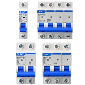 <span class=keywords><strong>Disjoncteur</strong></span> miniature CHINT NXB-63 1P C20 MCB 20A Courbes B C D Protection domestique et industrielle LSIG 6KA 230/400V - Product Image 3
