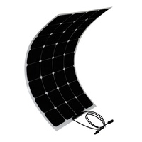 Panneaux solaires flexibles en silicium monocristallin SunPower 120W/125W avec film mince ETFE pour appareils portables
