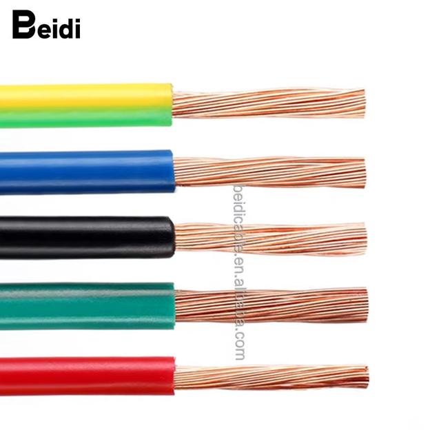 BEIDI Stranded Conductor 105C High Temperature Resistance PVC Insulated Electronic Wire for Power Tool Industrial Equipment