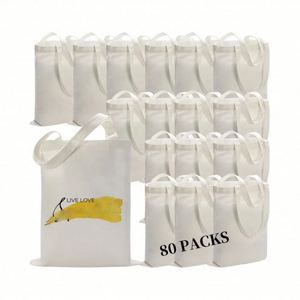 Sacs à main de style coréen, sacs messager personnalisés en toile de coton biologique, sacs fourre-tout pour étudiants, femmes, luxe - Product Image 1