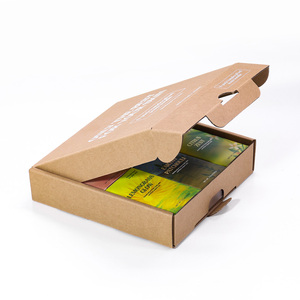 Biểu Tượng Tùy Chỉnh Thân Thiện Với Môi Cứng Giấy Thủ Công Thiết Kế Có Thể Tái Chế Quần Áo Quà Tặng Bưu Phẩm Hộp Cho Vận Chuyển Giá Tốt Kẹo Gói - Product Image 2