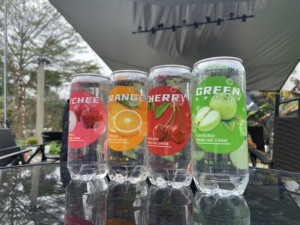 Oem có ga trái cây Hương vị nước giải khát trong 350ml PET có thể với nắp nhôm - Product Image 5