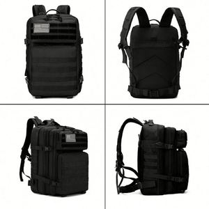 Wholesale Custom Logo Waterproof Men 900D Oxford <b>Molle</b> Backpack Durable 45L Tactical Duffel <b>Bag</b> for Hiking - Product Image 4