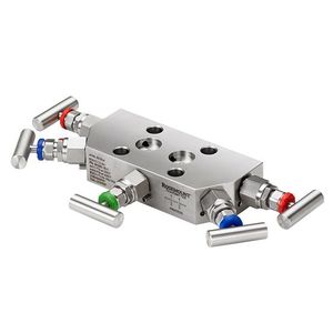 Nouveau collecteur intégré Rosemount 0305 à 5 vannes en acier inoxydable 0305RC52B11, transmetteur de pression pour collecteur à 2 vannes - Product Image 1