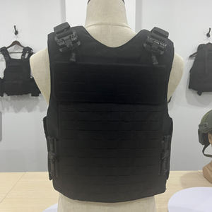 سترة أمان خفيفة الوزن معدات تروس مول التكتيكية قطع بالليزر لوحة حامل سترة واقية تكتيكية مع لوحة PE - Product Image 2