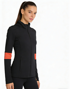 Ensemble de sport pour femme, uni, avec logo frontal, pour le <span class=keywords><strong>yoga</strong></span> et l'échauffement, très extensible, respirant, séchage rapide, doux, anti-humidité et élastique - Product Image 1