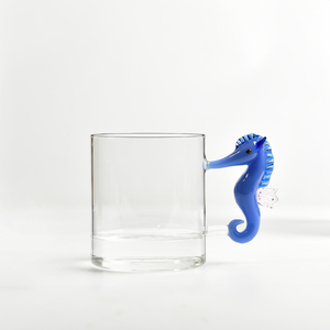 Tazza in Vetro con Animali 3D, Decorazione Artigianale, Bicchieri Colorati Senza Piombo per Regali ai Bambini - Product Image 3