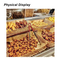 Panier en Rotin Naturel Rectangulaire 40x30x8cm avec Bord Dentelé pour Supermarché Boulangerie Pain Fruits Plateau Artisanal