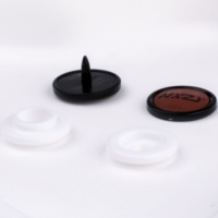 Bouton en gros rond en plastique boutons-pression attaches housse de couette feuille bouton accessoires de vêtement pour bébé vêtements Clips