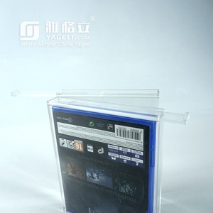 Playstation Video Game Acrylic Wholesale <b>Display</b> showcase Custom clear <b>Display</b> <b>case</b> Protector Purely Pmma for Video Games - Product Image 4