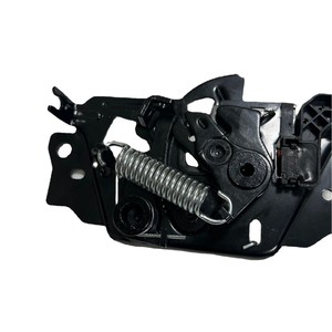Verrou de capot avant Tesla 1033011-00-G, pièce de rechange, composant de capot moteur en métal noir - Product Image 4