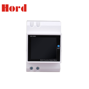 Hord 6in1 Din Rail AC Màn hình 110V 220V 100A điện năng lượng tần số <span class=keywords><strong>Meter</strong></span> điện áp hiện tại Hệ số công suất hoạt động kWh <span class=keywords><strong>Meter</strong></span> - Product Image 2