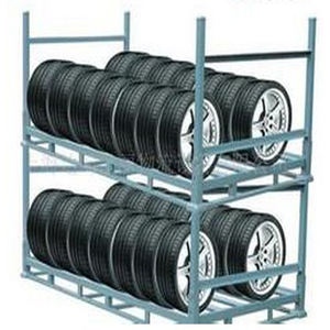 نظام رفوف قابلة للطي وتكديس وتخزين الإطارات في مخازن صناعية بسعر تنافسي - Product Image 3