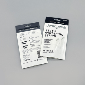 Papier Kraft imprimé à fermeture éclair sur trois côtés, impression Uv, fil dentaire alimentaire, bande de blanchiment des dents, sacs à fermeture éclair - Product Image 2