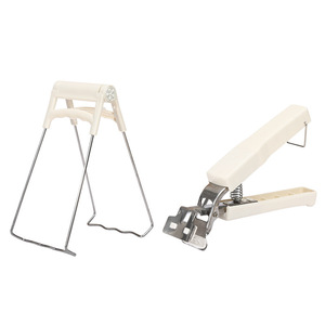 Kitchen Anti Scalding Tongs Plate Bowl Clip Stainless Steel Handle Food Serving Clamp For Steamed Dishes - Product Image 5