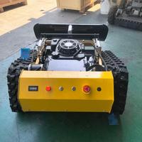 Tondeuse robotisée télécommandée Track-Drive avec lame à neige électrique, moteur à essence Loncin 9HP, portée de commande à distance de 70 à 800 m