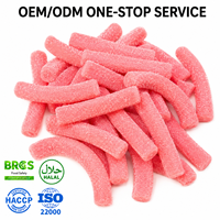 Fabricant OEM ODM de bonbons gélifiés acidulés aux saveurs de fruits variés, en gros, en vrac, sur mesure, avec étiquette privée, TIK TOK Halal