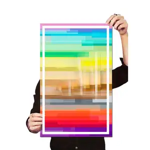 Custom A0 A1 A2 A3 A4 A5 Paper Poster Service for Living Aesthetic Room Decor Film Lamination Printing On Posteres and Cardboard