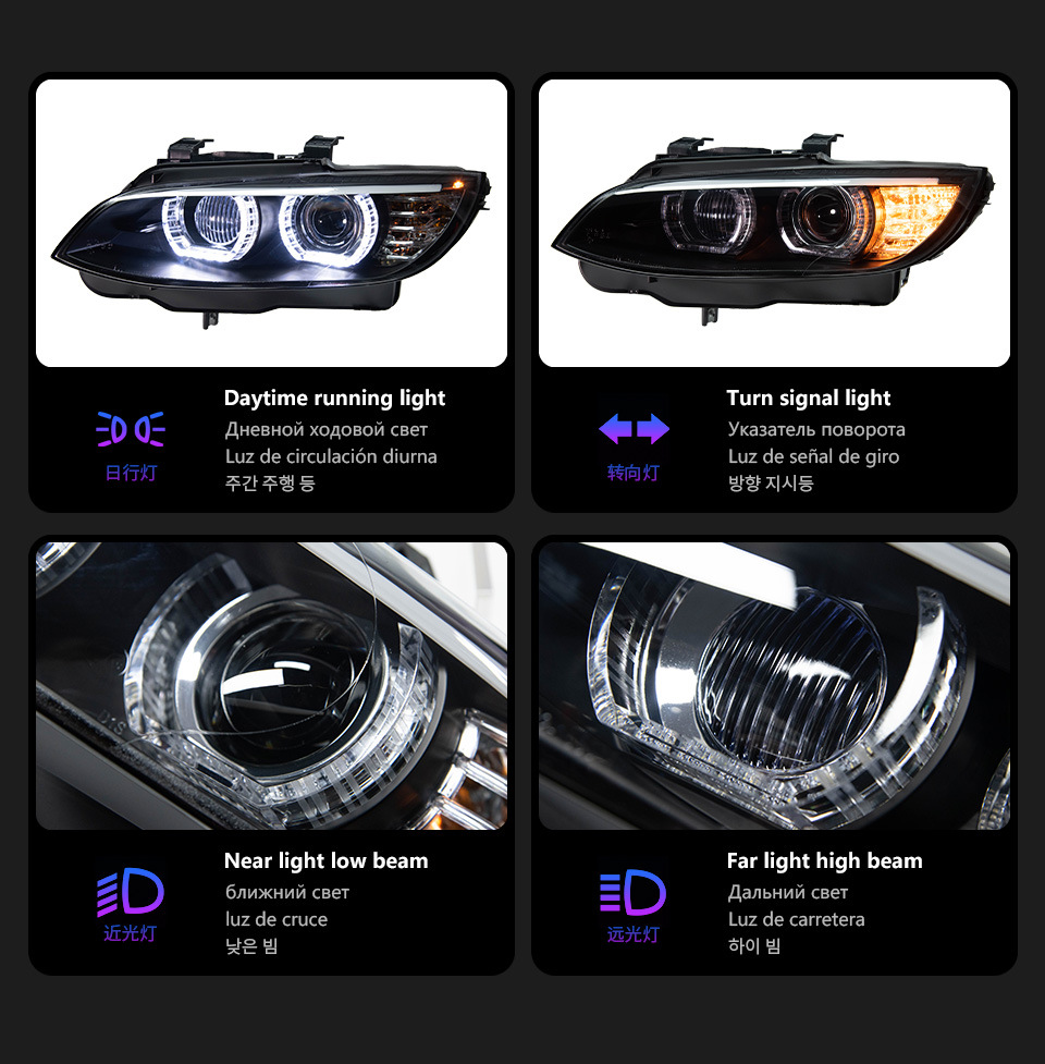 headlight e92