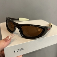 2025 nouvelles lunettes de soleil noires pour les activités de plein air Street Style Protection solaire lunettes de soleil pour presbytie Y2K lunettes de cyclisme pour hommes