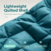 Blouson matelassé crème zippé, style bomber, pour l'hiver, usage quotidien décontracté, vêtement d'extérieur chaud pour l'automne, matelassage losanges