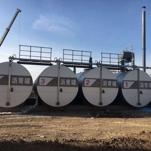 Equipo <span class=keywords><strong>Auxiliar</strong></span> para Construcción de Carreteras, Tanque de Almacenamiento de Betún con Calentamiento por Quemador de Doble Control de Temperatura - Product Image 1