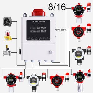 Rttpp Nhà máy cung cấp Dr zj216 hệ thống báo động 1-16 kênh dễ cháy độc hại với RS485 hoặc 4-20 ma đầu ra <span class=keywords><strong>gas</strong></span> phát hiện điều khiển - Product Image 5