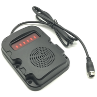 Alarme sonore et lumineuse BSD connectée au moniteur MDVR Machine intégrée DVR mobile russe coréen anglais